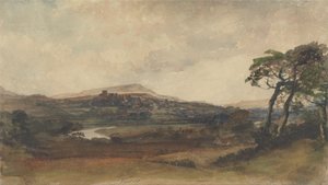 Middleham, Yorkshire de Peter de Wint